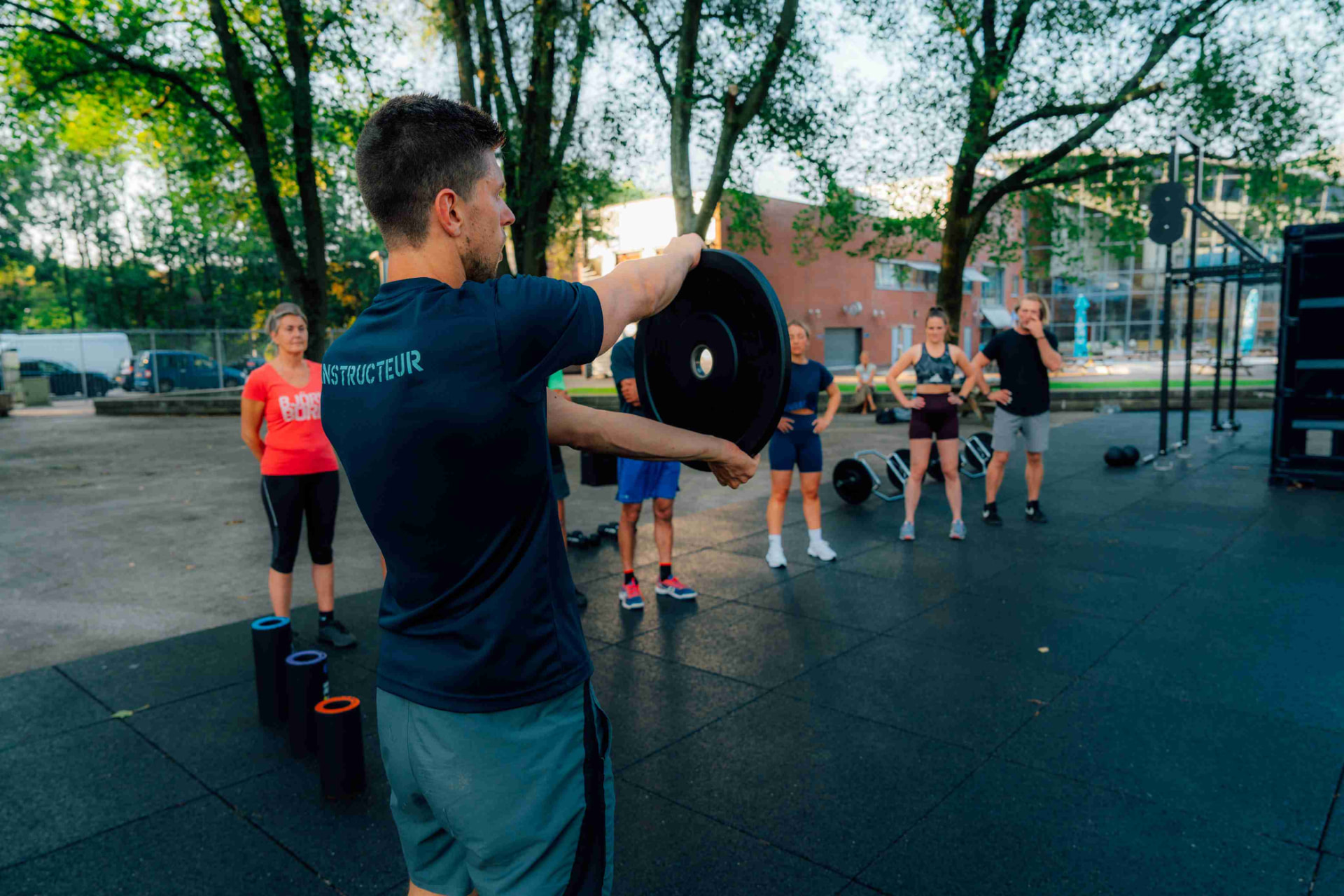 Groepstraining in de buitenlucht bij OpenAir Fitness
